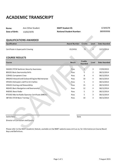 How do I order a copy of my official transcript?