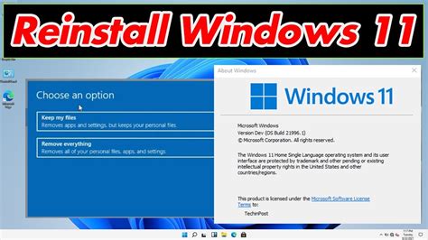 How do I reinstall windows 11? - Microsoft Community