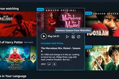 How do I remove movies from my Amazon Prime Watch List?