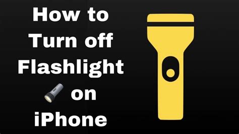 How do I shut off the flashlight once it`s turned on how do I shut it ...