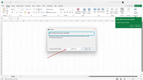 How do I turn of the Narrator in Excel? - Microsoft …