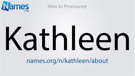 How do You Pronounce Cathleen