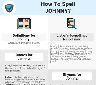 How do You Spell johnny foley