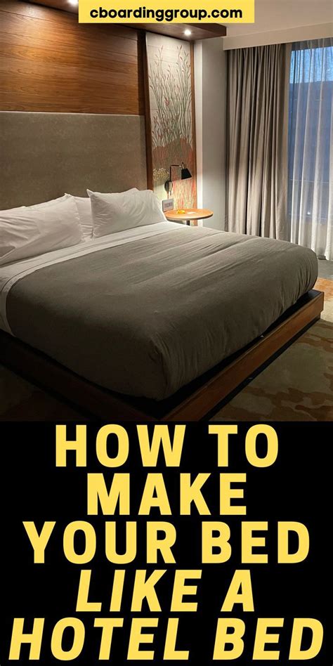 How do hotels make beds so nicely
