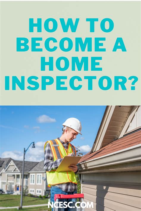 How do i become a home inspector. After completing your home inspector education, the next step in establishing yourself as a trusted expert is passing the National Home Inspector Exam. The exam consists of 200 multiple choice questions (25 of which are not scored) covering three major domains, or sections, that every home inspector should know. Those domains are: 