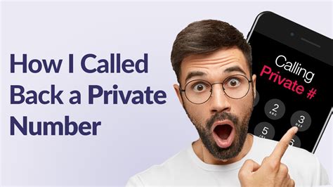 How do i call a private number back. 1. Use *67 to hide your phone number. On a per-call basis, you can’t beat *67 at hiding your number. This trick works for smartphones and landlines. Open your … 