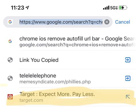 How do i delete autofill in chrome