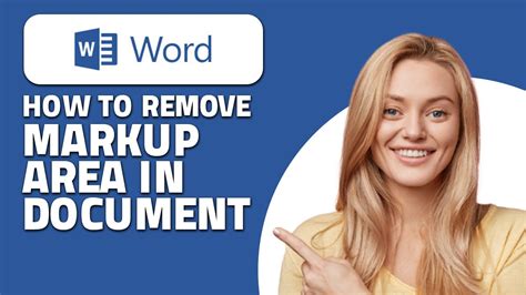 How do i remove markup in word