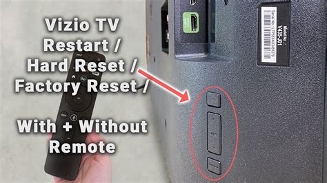 1. Tap on the power button on the TV remote to power off your Vizio smart TV. 2. Unplug the smart TV from a power source. 3. Press and hold the power button on …. 