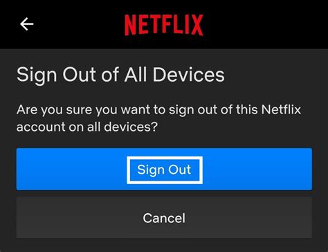 How do i sign out of netflix. To sign out of the Netflix account on your device, follow these steps. Go to the Netflix home screen, then go left to open the menu. At the bottom, select Get Help > Sign out > Yes . 