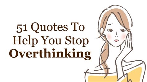 Feb 1, 2018 ... How to Stop Overthinking ... Have you ever spent too much time thinking about something? When you put too much focus on your problems, life gets .... 