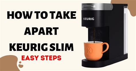 How do i take my keurig apart. You have to unscrew all the screws from the bottom of your coffee machine. To unlock the clippings, you have to slide the machine’s body. Then, slide off the mesh … 