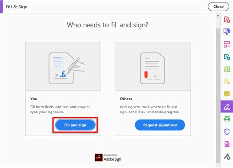 How do i use adobe sign. To create an e-sign request, you’ll need to sign into your account with an available e-signature provider such as Adobe Sign or DocuSign. If you don't have account, it's easy to start a free trial or create an account. Choose the e-signature provider you'll use to create, send, and manage e-sign requests. 