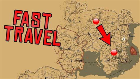 How do i use fast travel in rdr2. .  ...