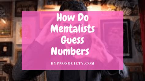 How do mentalists guess numbers (Is your PIN number safe)