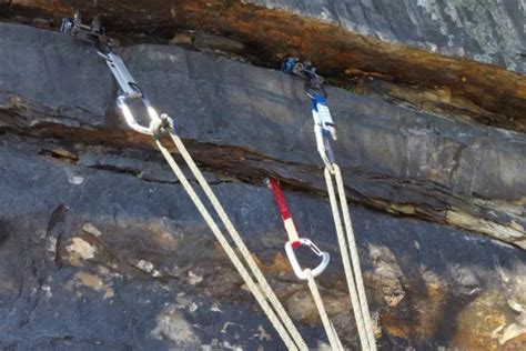 How do rock climbing anchors work.  These critical systems serve as the...