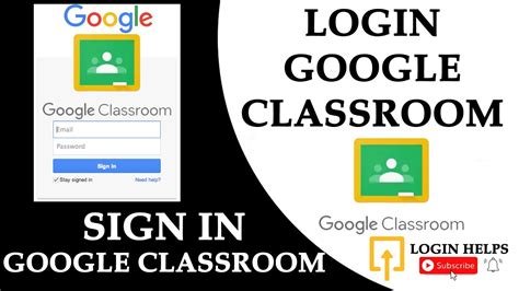 How do students log in to a Google Sign In class? - force.com