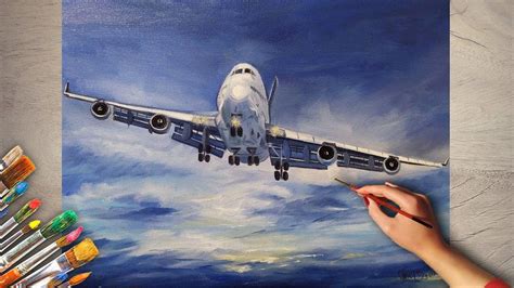 How do they paint airplanes
