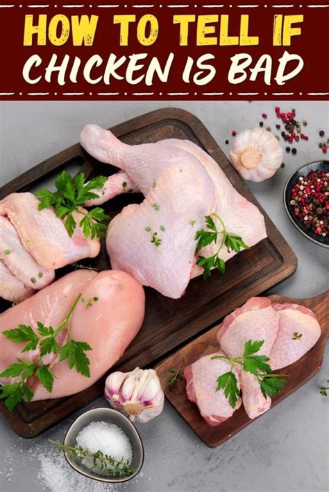 How do u know chicken is bad