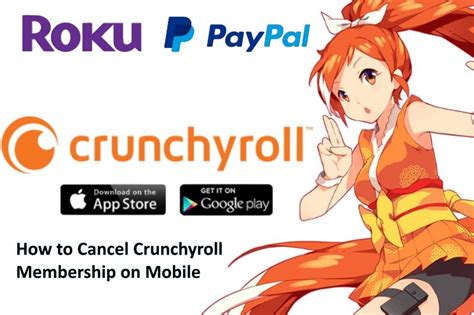 How do you cancel a crunchyroll membership. 