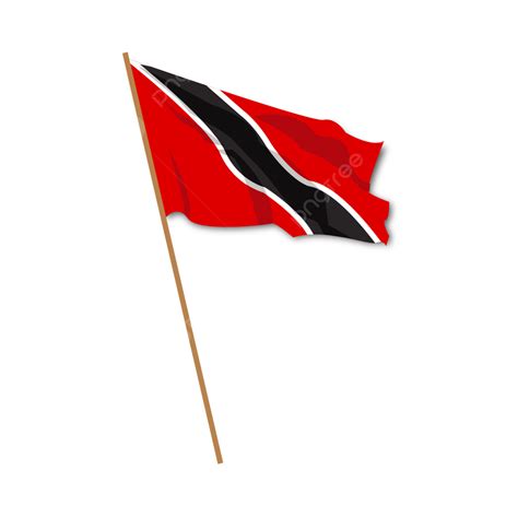 How do you dispose of a national flag of Trinidad and Tobago?