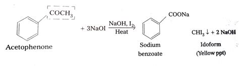 How do you distinguish acetaldehyde from acetophenone?