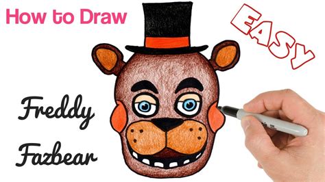 Learn how to draw Freddy Fazbear from Five Nights at Freddy's (Video Game Series) in this simple step by step drawing tutorial. 
