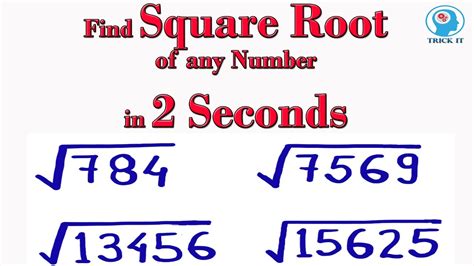 How do you find square root. 