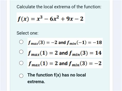 How do you find the local extrema of a function? - TimesMojo