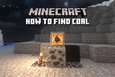 How do you get coal in minecraft