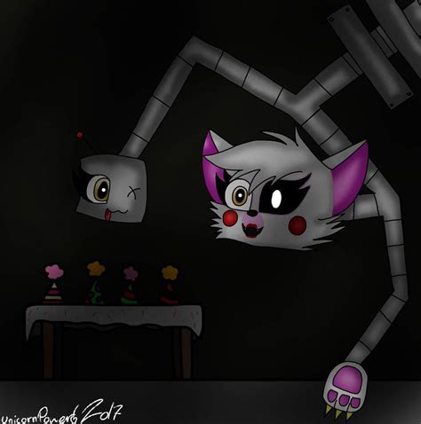 How do you get rid of mangle in fnaf 2. After 2 AM, the animatronics start to move and the music box will start to unwound. Basically check the blind spots, put down the mask when necessary, and survive until 6 AM. Night 2 : Toy Freddy, Toy Bonnie, Toy Chica, Mangle, Foxy, … 