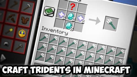 How do you get trident in minecraft