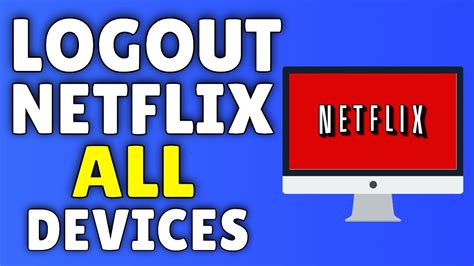 How to sign out of your Netflix account (on all devices) using Smartphone. Before we get started, make sure the Netflix app on your smartphone is updated. Once you update the app to the latest version, then follow the steps below. Step 1: Open the Netflix app on your Android or iOS device. Step 2: Log in to your account..