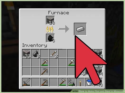 How do you make flint in minecraft
