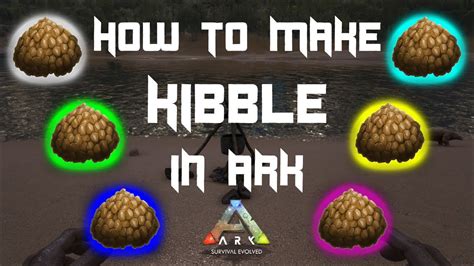 How do you make kibble ark. 1) Swimm down to the deepsea. 2) Let the Mosa follow you up. 3) If you swimm high enought he will stop chasing you. 4) When he Stops chasing you, just shoot at him with tranqs (the higher your Crossbow damage the faster he gets knocked) 5) Repeat the first steps if he swimms too far away from you. 