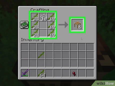 How do you make scaffolding in minecraft