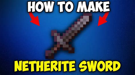 How do you make swords in minecraft