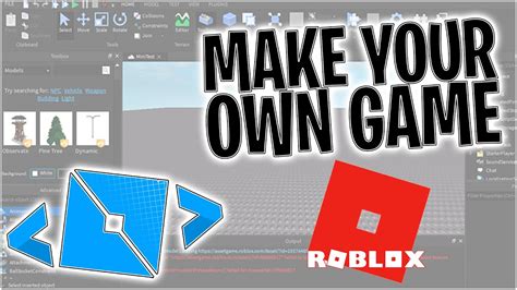 How do you make your own roblox game on a computer