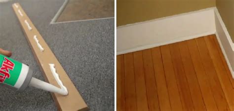 How do you nail baseboards without a nail gun? - Interior