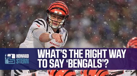 How do you pronounce "Bengals"? - Sports and Racing - NFL