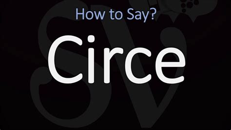 How do you pronounce Circe? : r/OldEnglish - Reddit