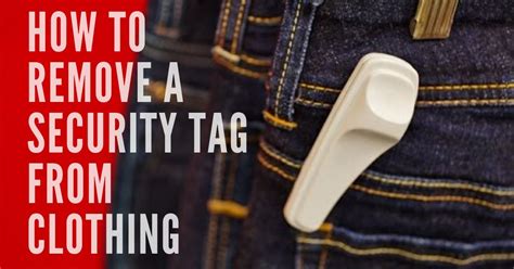In this video we explain how to remove the retail security tabs fr