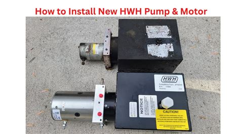 How do you replace an HWH Pump Motor? - iRV2 Forums