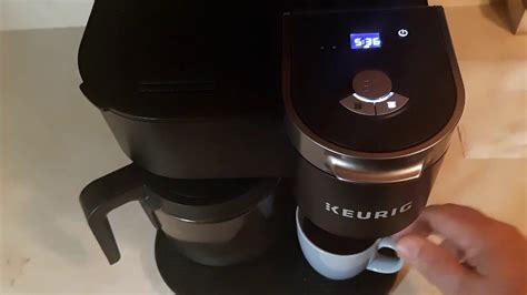How do you reset the descale on a keurig. Step 2: Place a large mug on the Drip Tray Plate and water brew cycle. Pour the contents of the large mug into the sink. Step 3: Repeat brew process until “ADD WATER” is indicated. Step 4: You may need to perform additional water brew cycles if you notice any residual taste. NOTE: If “DE-SCALE” is still displayed after completing the ... 