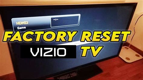 How do you reset vizio tv. In this article, I lay out several solutions that could help fix this issue so follow along. Contents hide. 1 Power cycle the TV. 2 Check for software updates. 3 Reset your VIZIO Smart TV. 4 Change the power outlet. 5 Try a different power cord and HDMI cables. 6 Change the power supply board. 