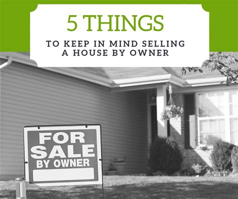 How do you sell a house by owner. Things To Know About How do you sell a house by owner. 