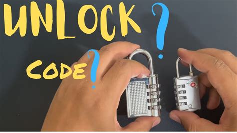 How do you unlock a padlock if you forgot the code.  This article discusses four techn...