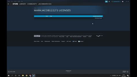 How do you view the licenses linked to your Steam account now?