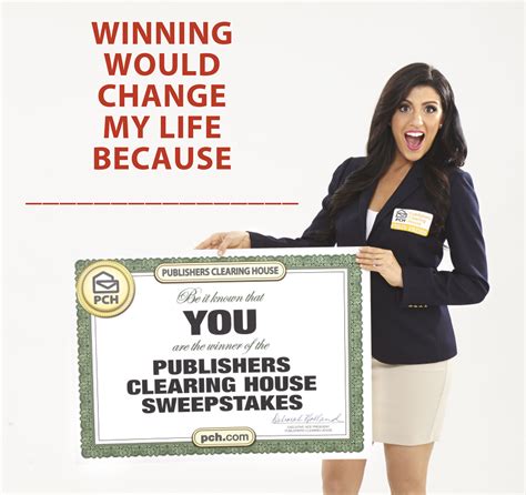 How do you win publishers clearing house. With the Publishers Clearing House grand prize, they don't call. They show up at your door. Whether it's the grand prize or a smaller prize from any sweepstakes or business, you never have to pay ... 