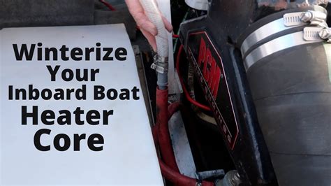How do you winterize an engine